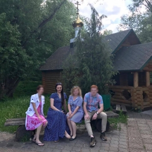 Купание в исцеляющей купели Белый Колодец