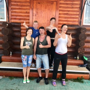 Приезд в центр МАЯК выздоравливающей зависимой
